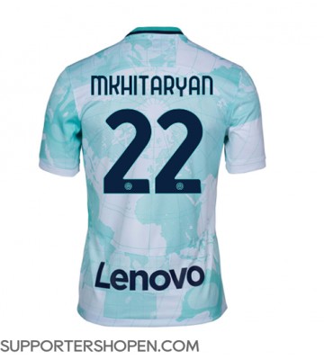Inter Milan Henrikh Mkhitaryan #22 Borta Matchtröja 2022-23 Kortärmad